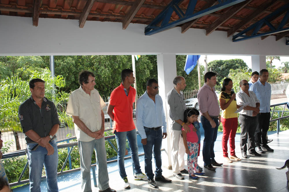 Ampliação de escola é inaugurada por prefeito e vereadores de Barra do Garças