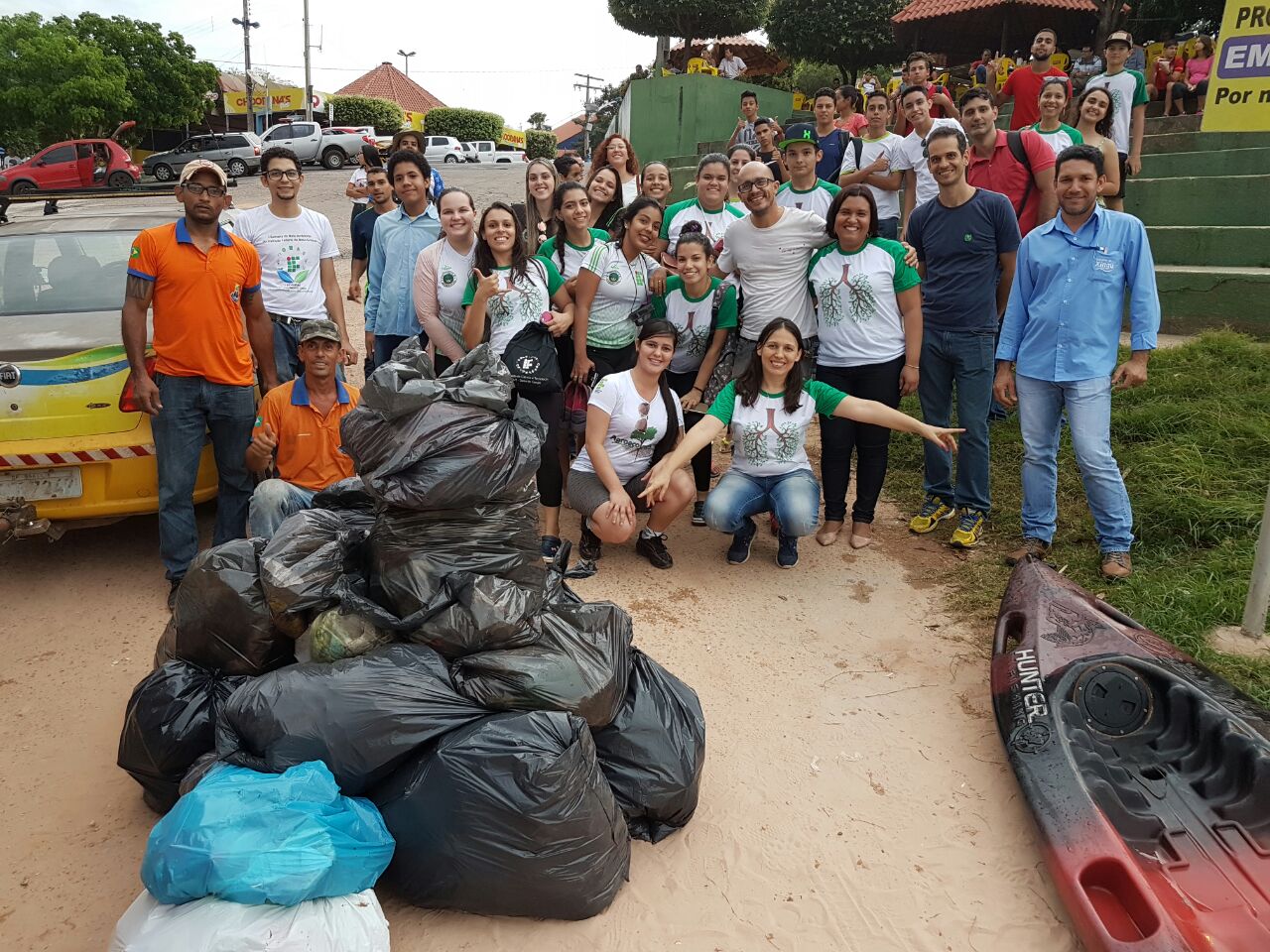 Atividades de educação ambiental mobilizam acadêmicos, instituições e voluntários em Barra do Garças