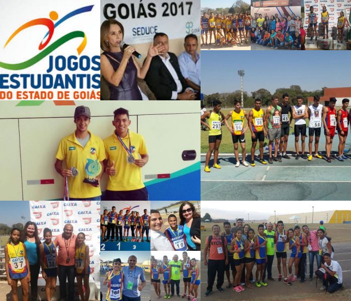 Atletas de Aragarças dão show nos Jogos Estudantis de Goiás