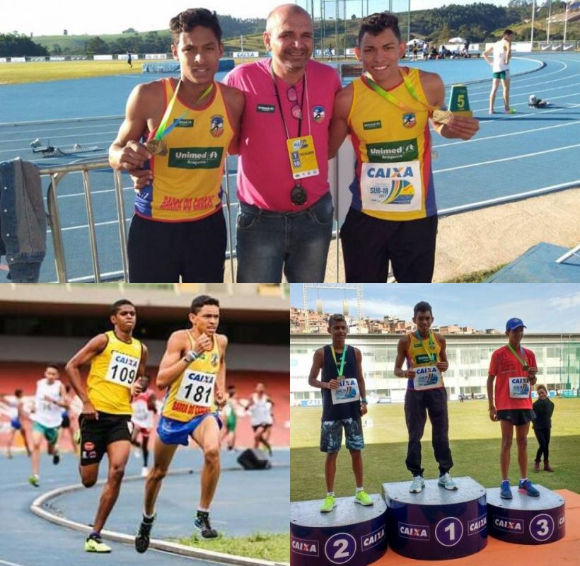 Barra-garcense é campeão brasileiro do Caixa de Atletismo Sub-18 nos 1.500 metros