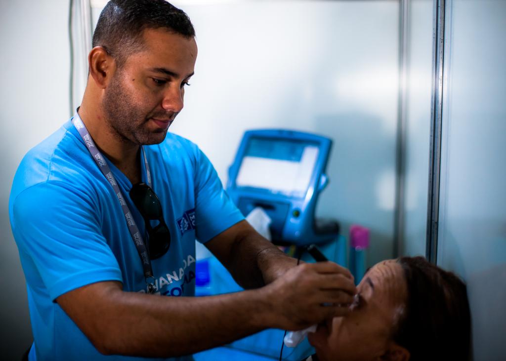 Caravana já registra mais de 15 mil procedimentos oftalmológicos