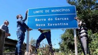 Com suspensão de Lei Placas são recolocadas no verdadeiro limite de Barra e Xavantina