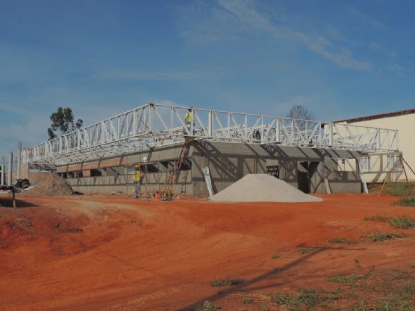 Empresa mantém cronograma de Obra do Centro de Convenções, que começa a ganhar forma em Barra