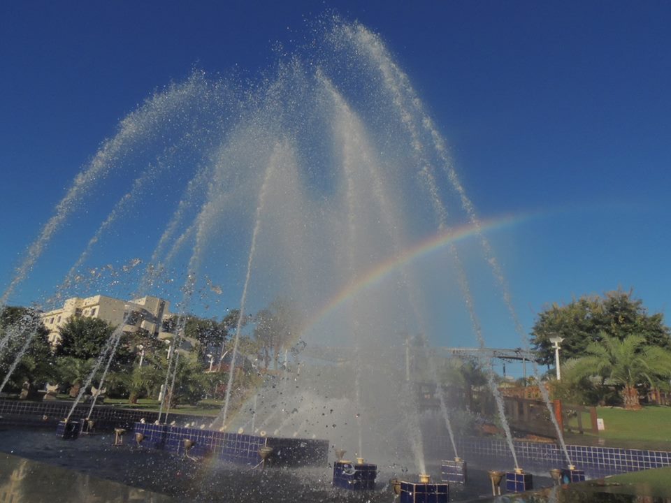 Fonte da Praça da Matriz volta a funcionar após reparos