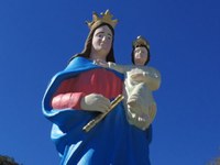 Imagem de Nossa Senhora Auxiliadora é restaurada em Barra do Garças