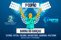 Inscrições para o 1º Copão de Barra do Garças se encerram no dia 4 de agosto