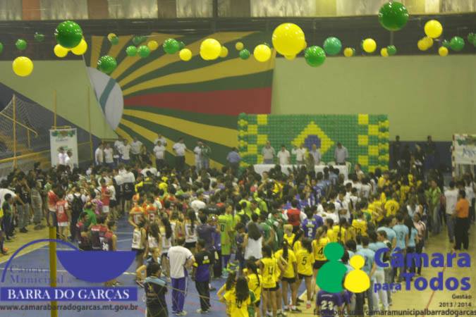 Jogos Estudantis em Barra do Garças conta com participação de 19 escolas