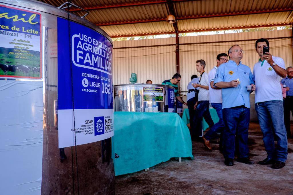 Municípios do Araguaia recebem resfriadores de leite para agricultura familiar