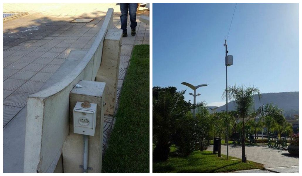Praça da Matriz em Barra do Garças agora conta com acesso gratuito à internet via Wi-Fi