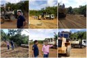 Prefeitura de Barra faz seções de manilhas no córrego Pitomba para garantir o tráfego de veículos na MT-100