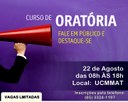 UCMMAT abre 40 vagas gratuitas para curso de oratória