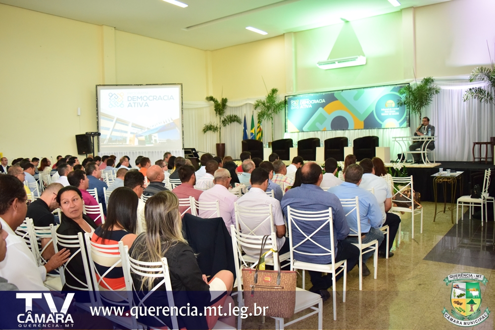 Vereadores e Servidores participam de curso de capacitação do TCE-MT