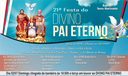 21ª Festa do Divino Pai Eterno do Bairro Novo Horizonte acontece nesse mês