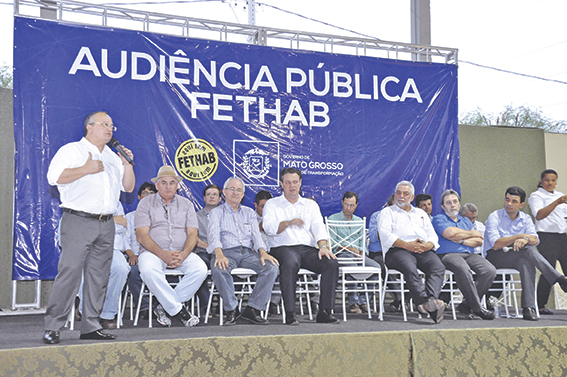 Água Boa sediará Audiência Pública do novo FETHAB