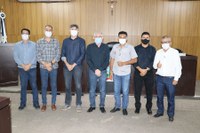 Câmara de Barra do Garças recebe visita do Dep. Federal José Medeiros