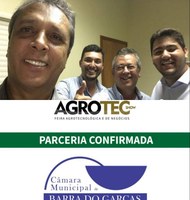 Câmara firma parceria com a Agrotec Show