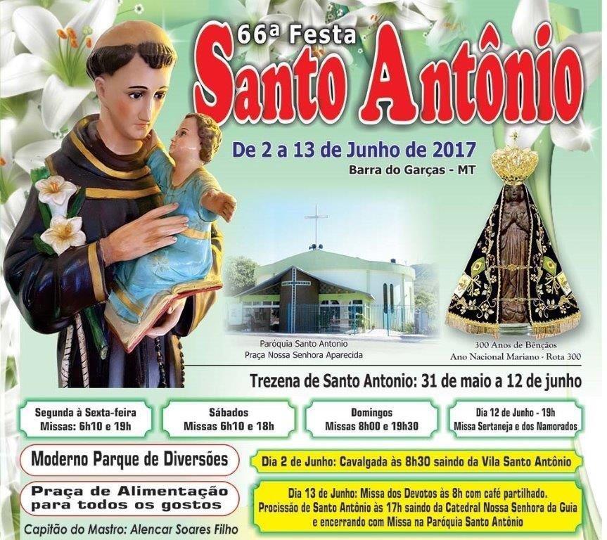 Começa hoje a LXVI Festa de Santo Antônio