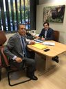 Em Brasília, Miguelão leva demandas para deputado federal Em Brasília, Miguelão leva demandas para deputado federal