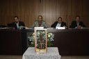 Fé e emoção marcam visita da imagem de Nossa Senhora Aparecida na Câmara Fé e emoção marcam visita da imagem de Nossa Senhora Aparecida na Câmara