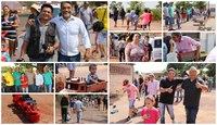 Indianópolis recebe vereadores no projeto "Brincando de Carrinho na Pindaíba"