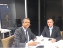 Miguelão leva demandas de Barra do Garças para o senador Wellington Fagundes Miguelão leva demandas de Barra do Garças para o senador Wellington Fagundes