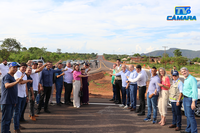 Ministro da Infraestrutura visita anel Viário após liberação do tráfego