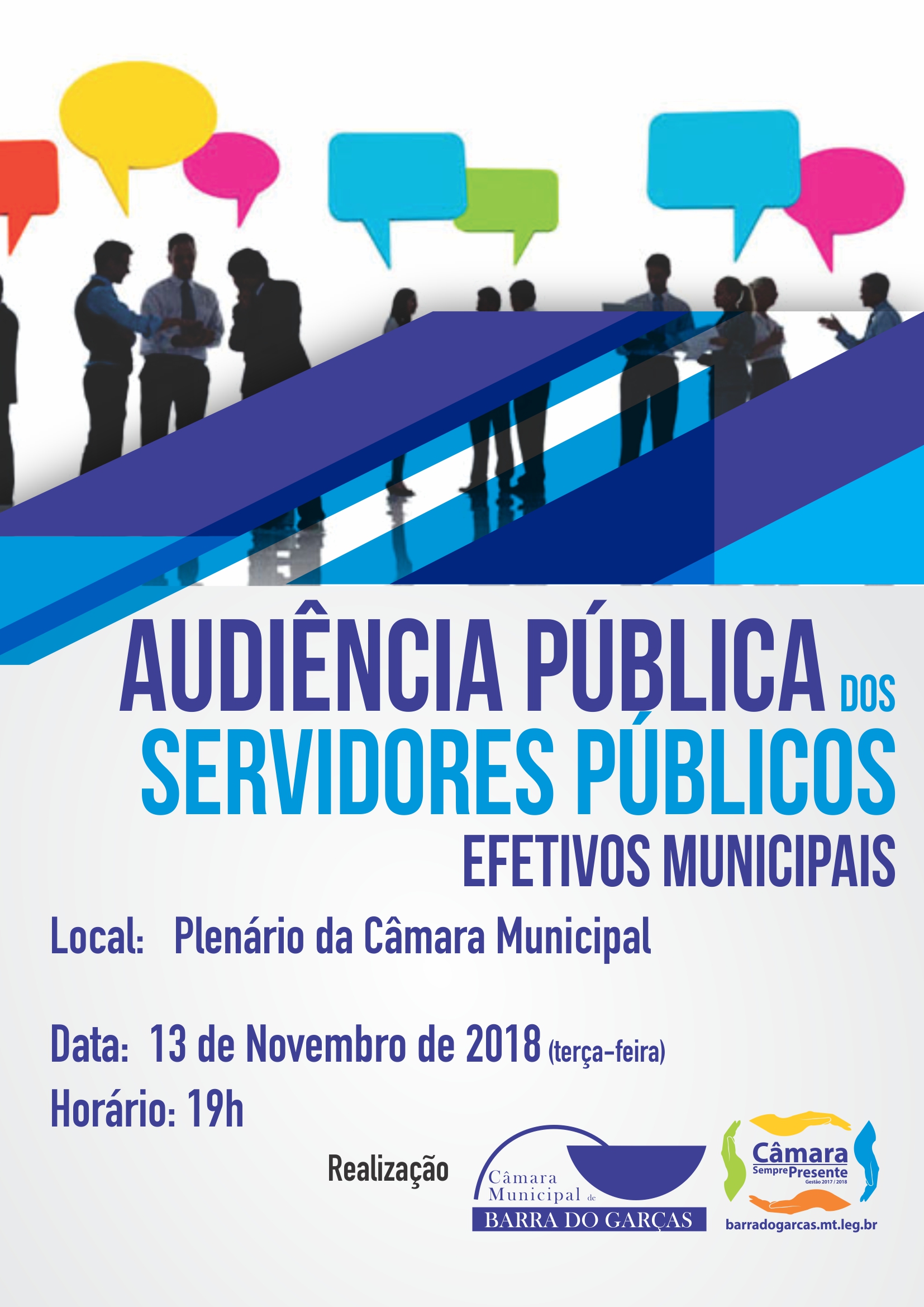 Novas estratégias serão debatidas na IV Audiência Pública dos Servidores Municipais