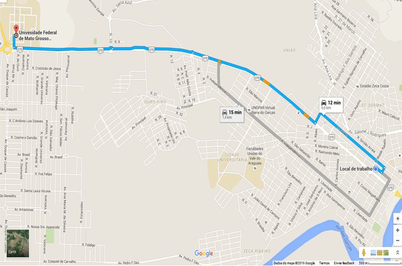 Oficinas Interlegis em Barra do Garças: Como Chegar?