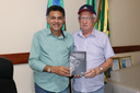 Professor José Nogueira visita Câmara de Barra de Garças