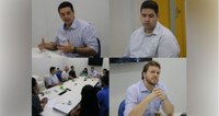 Reunião preliminar debate audiência pública sobre feira de roupas