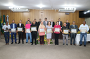 Sessão Solene homenageia 12 pessoas com o Título de Cidadania e troféu S.S Arraya