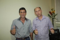 Vereador Rambo de Campinápolis visita a Câmara de Barra do Garças e anuncia sua mudança partidária